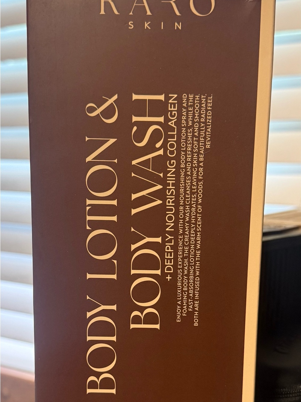 Raro Skin Brown Body Lotion & Body Wash